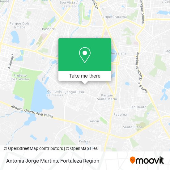 Mapa Antonia Jorge Martins
