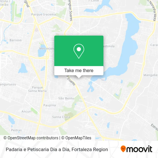 Padaria e Petiscaria Dia a Dia map