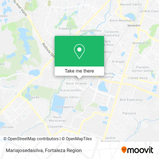 Mariajosedasilva map
