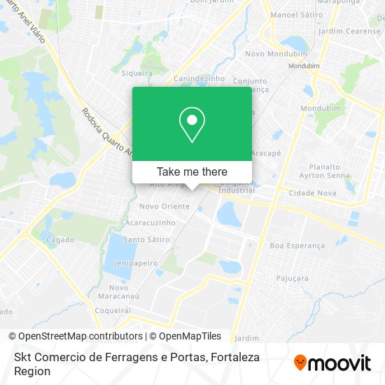 Skt Comercio de Ferragens e Portas map