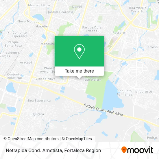 Netrapida Cond. Ametista map