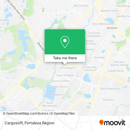 Cargosoft map