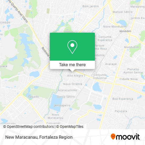 Mapa New Maracanau