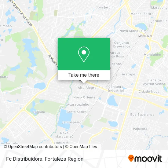 Fc Distribuidora map