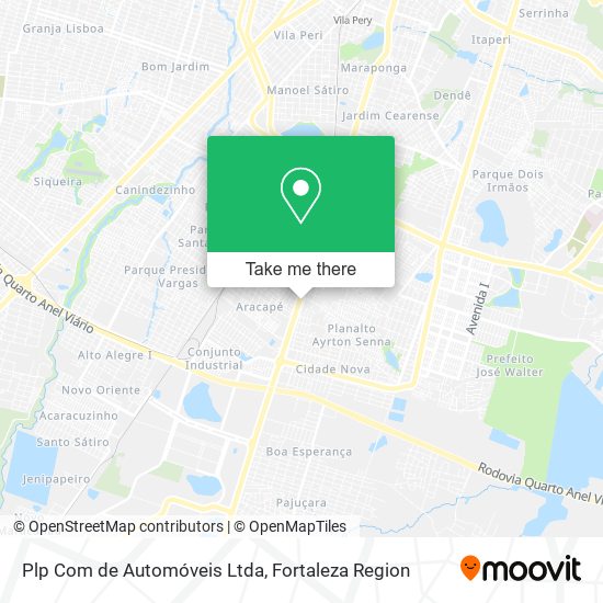 Mapa Plp Com de Automóveis Ltda