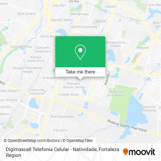 Digimaxcell Telefonia Celular - Natividade map