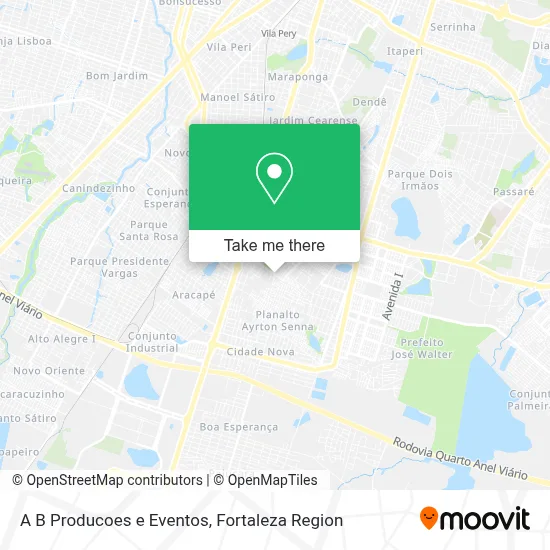 A B Producoes e Eventos map