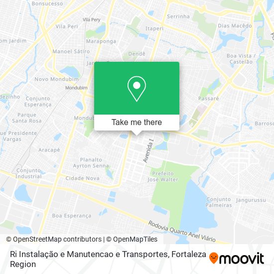 Ri Instalação e Manutencao e Transportes map