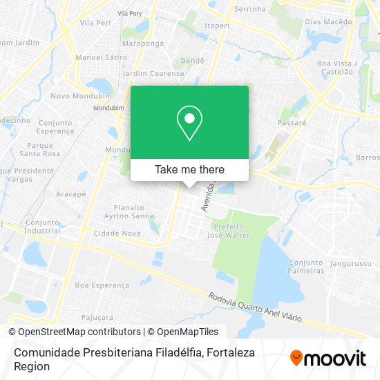 Comunidade Presbiteriana Filadélfia map