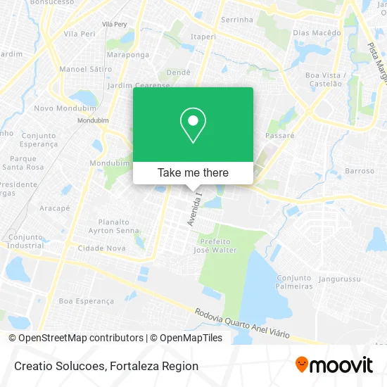 Creatio Solucoes map