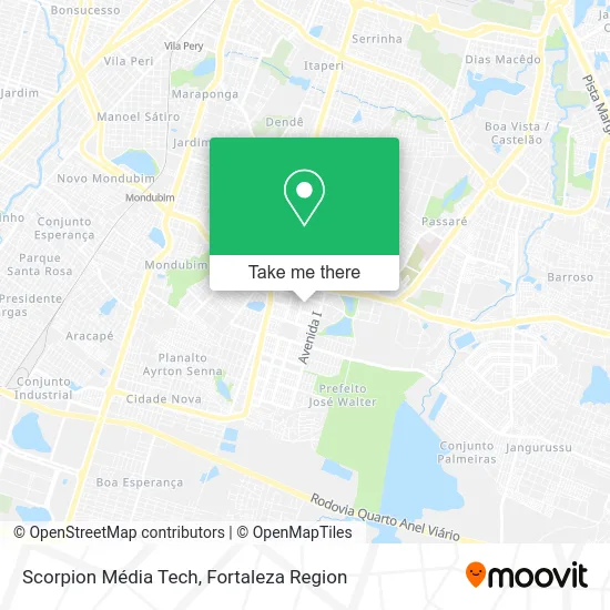 Scorpion Média Tech map