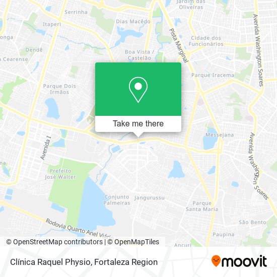 Clínica Raquel Physio map