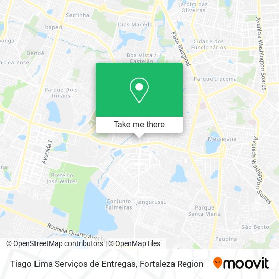 Tiago Lima Serviços de Entregas map