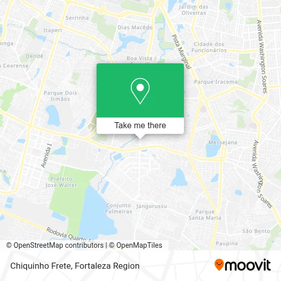 Chiquinho Frete map