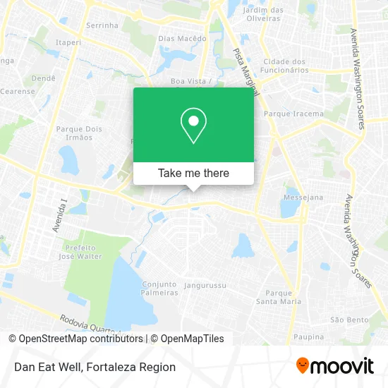 Dan Eat Well map