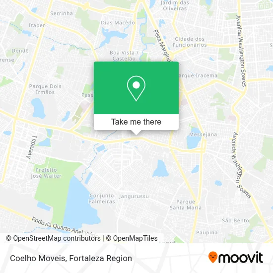 Coelho Moveis map
