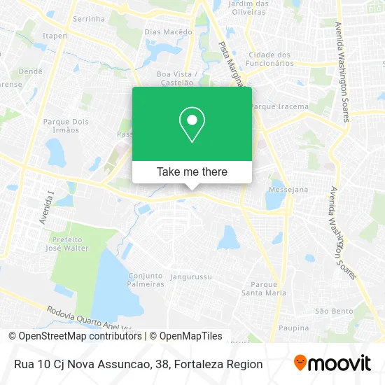Rua 10 Cj Nova Assuncao, 38 map
