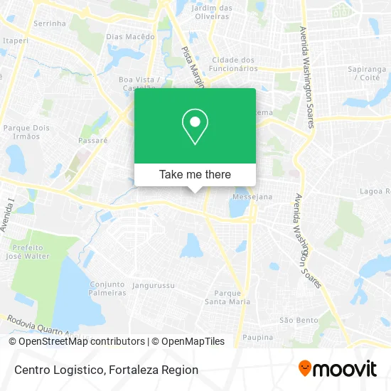 Centro Logistico map