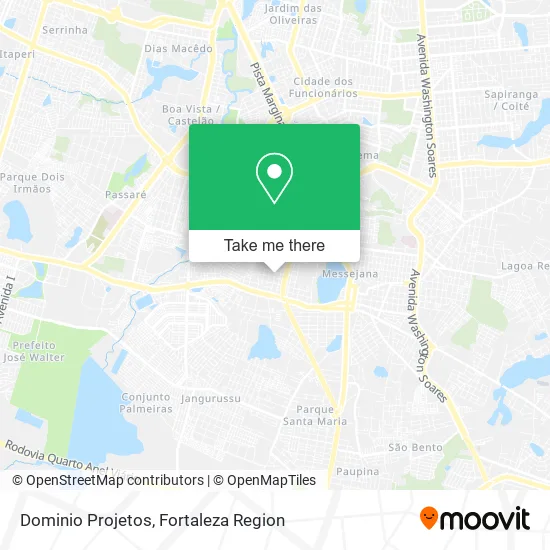 Dominio Projetos map