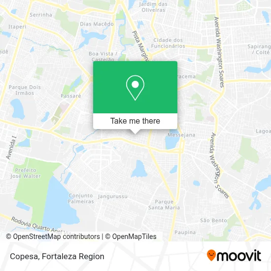 Copesa map
