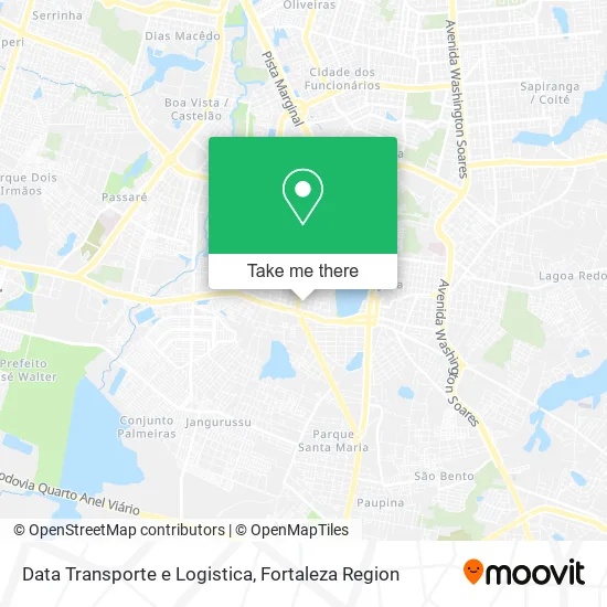 Data Transporte e Logistica map