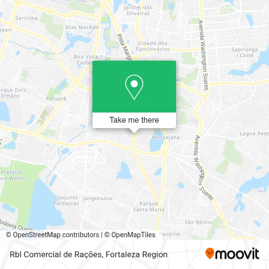 Rbl Comercial de Rações map