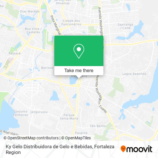 Ky Gelo Distribuidora de Gelo e Bebidas map