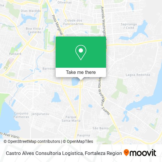 Castro Alves Consultoria Logistica map