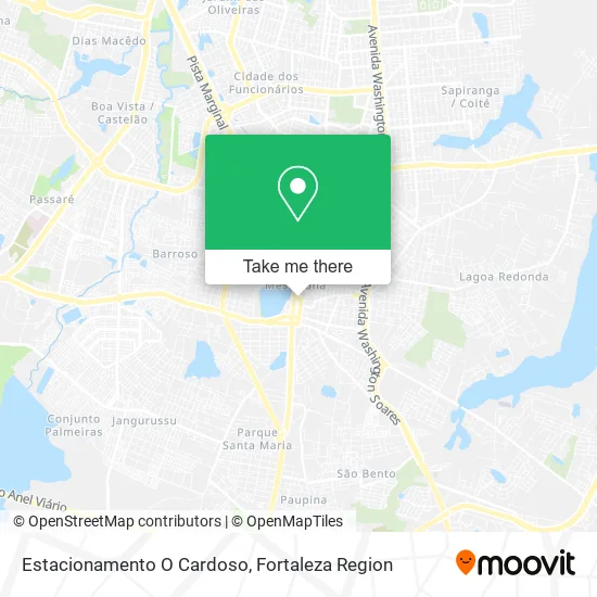 Estacionamento O Cardoso map