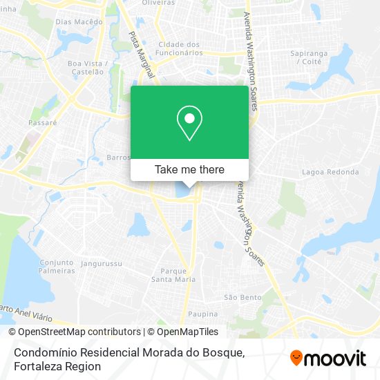 Condomínio Residencial Morada do Bosque map