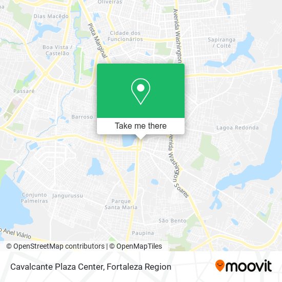 Cavalcante Plaza Center map