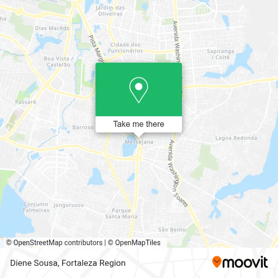 Diene Sousa map