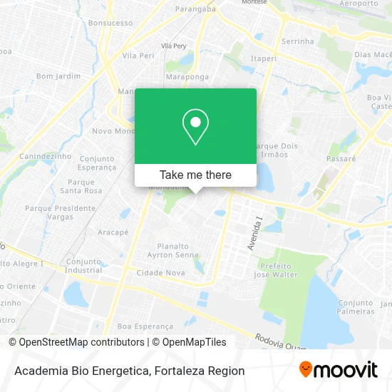 Academia Bio Energetica map