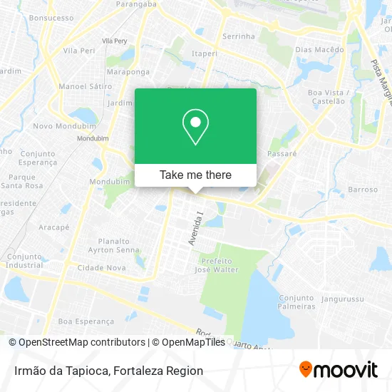 Irmão da Tapioca map