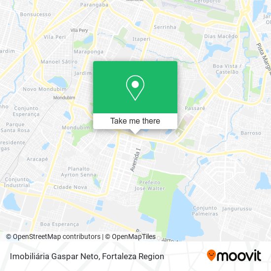 Imobiliária Gaspar Neto map