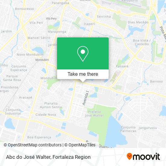 Abc do José Walter map