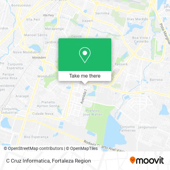 C Cruz Informatica map