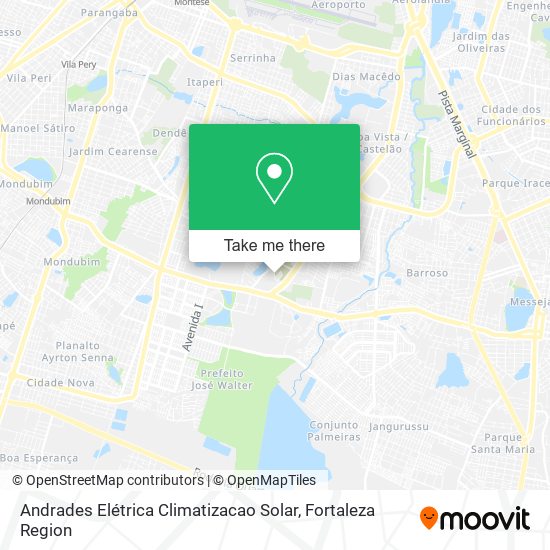 Andrades Elétrica Climatizacao Solar map