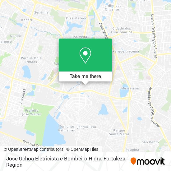 José Uchoa Eletricista e Bombeiro Hidra map