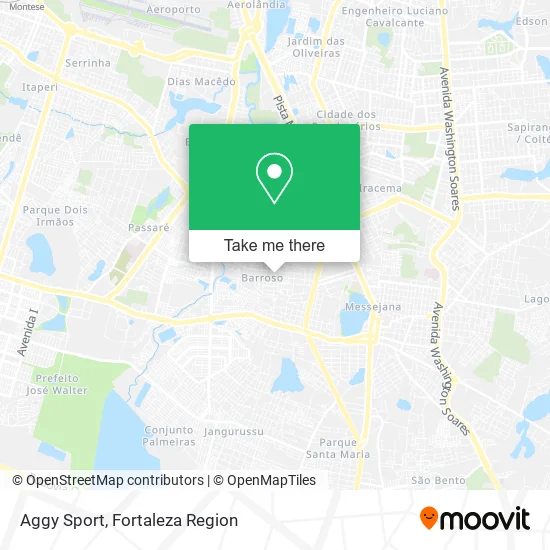 Aggy Sport map