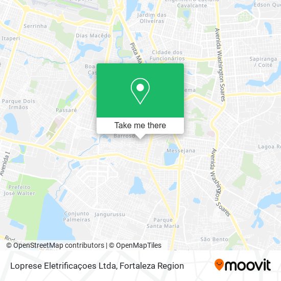 Loprese Eletrificaçoes Ltda map