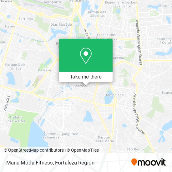 Manu Moda Fitness map