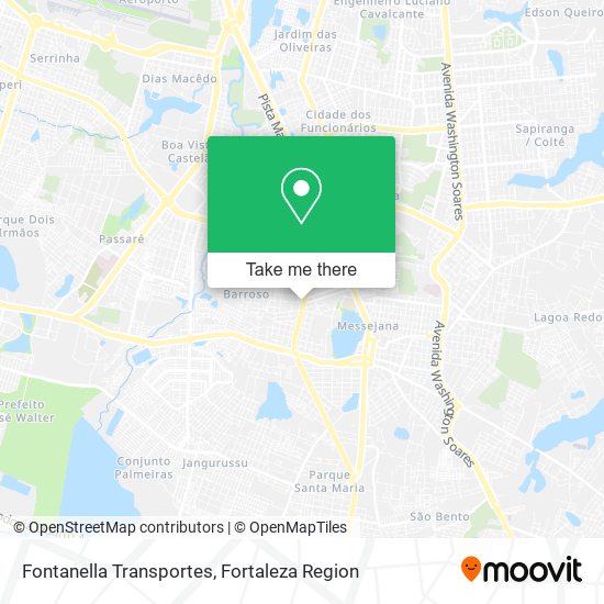 Fontanella Transportes map