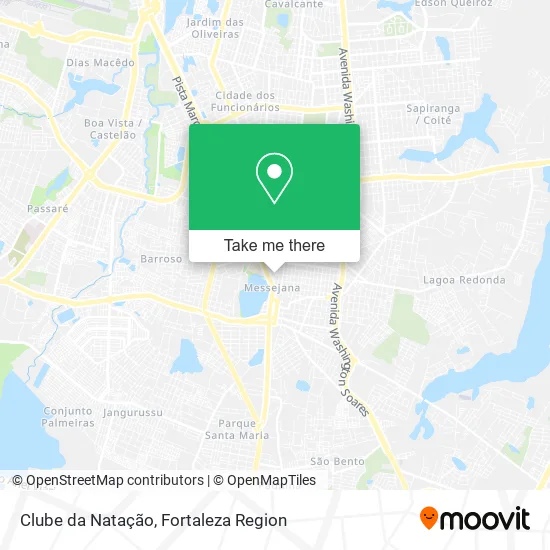Clube da Natação map