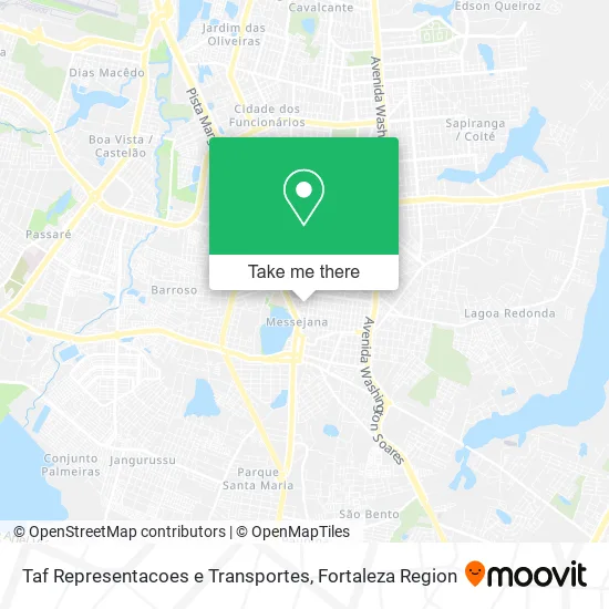 Taf Representacoes e Transportes map