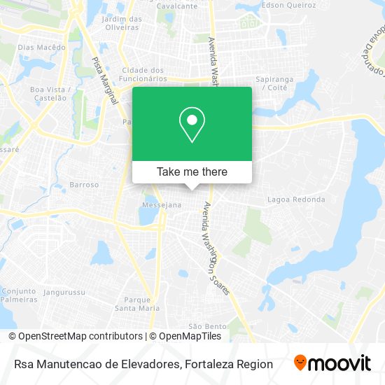 Rsa Manutencao de Elevadores map