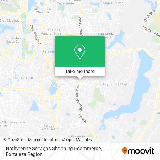 Nathyrenne Serviços Shopping Ecommerce map