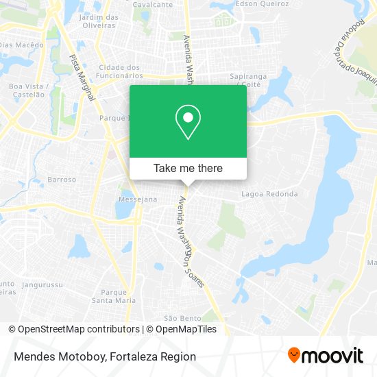 Mendes Motoboy map