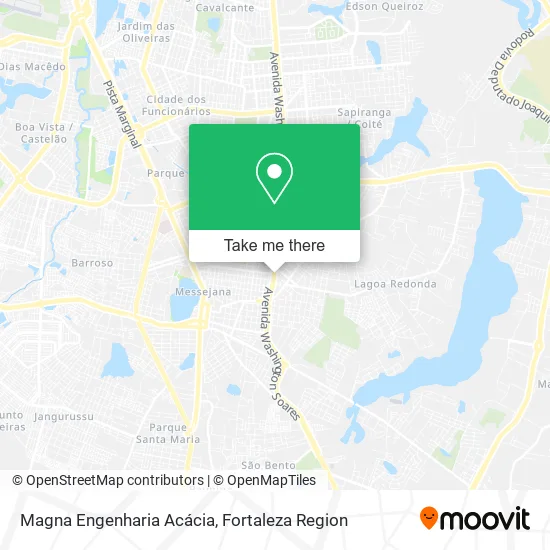 Magna Engenharia Acácia map