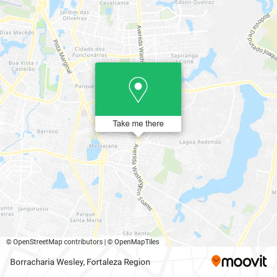 Borracharia Wesley map